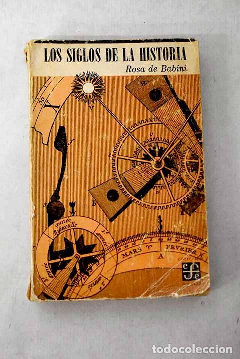 Livros em segunda m&atilde;o: Los siglos de la historia: tablas cronol&oacute;gicas.- Babini, Rosa D. de