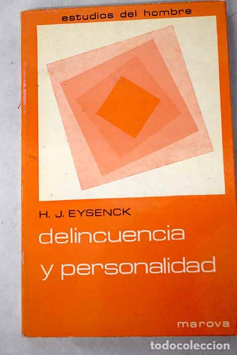 B&uuml;cher: Delincuencia y personalidad.- Eysenck, Hans Jurgen