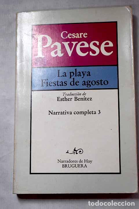books: La playa ; Fiestas de agosto.- Pavese, Cesare