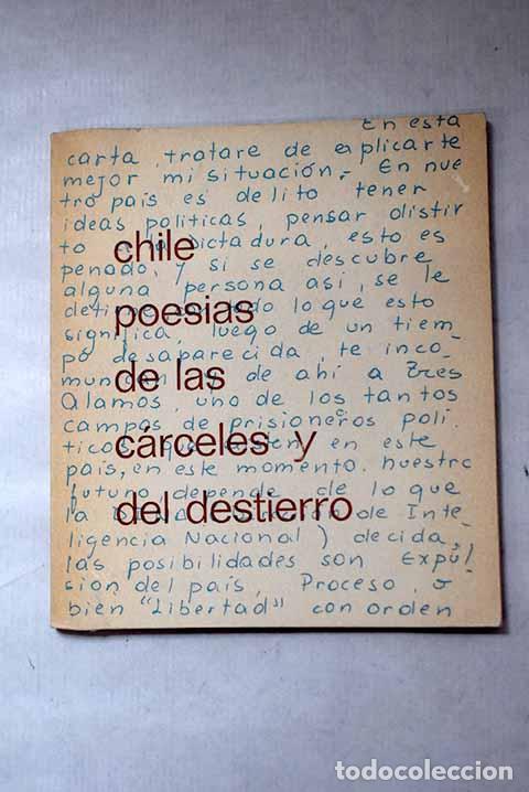 books: Chile: poes&iacute;as de las c&aacute;rceles, canciones del destierro