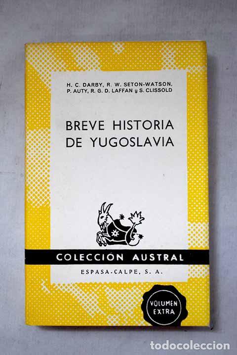 books: Breve historia de Yugoslavia