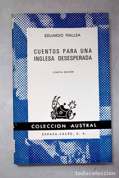 books: Cuentos para una inglesa desesperada.- Mallea, Eduardo