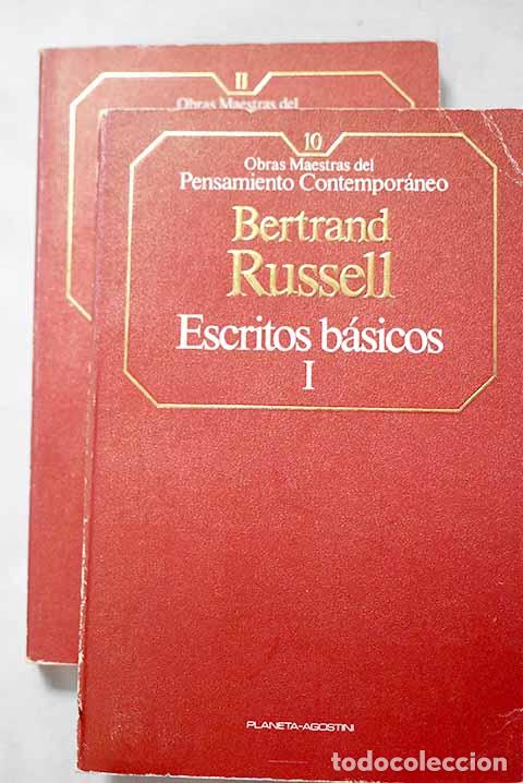 Libros: Escritos b&aacute;sicos: Russell, Bertrand.- Russell, Bertrand