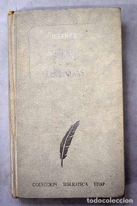 Libros: Rimas y Leyendas: B&eacute;cquer, Gustavo Adolfo.- B&eacute;cquer, Gustavo Adolfo - Foto 1