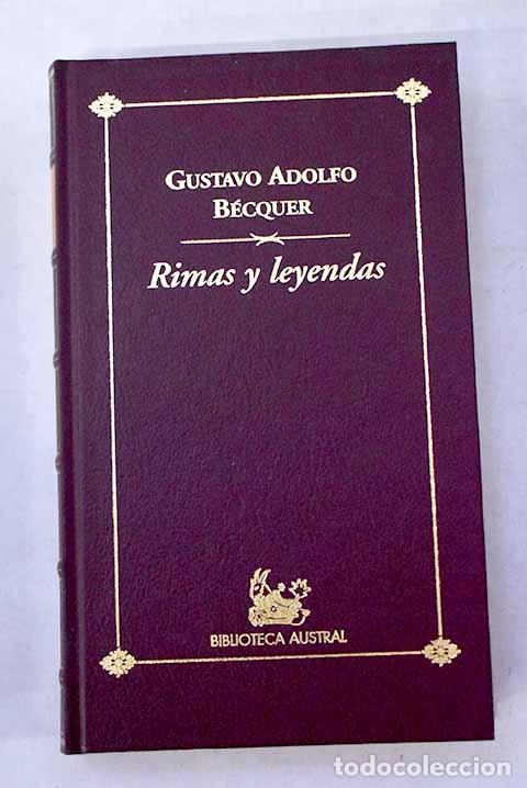 Libros: Rimas y Leyendas: B&eacute;cquer, Gustavo Adolfo.- B&eacute;cquer, Gustavo Adolfo
