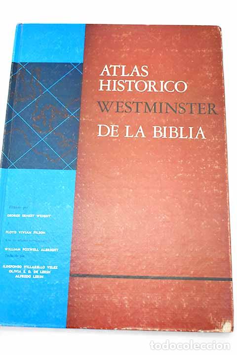 Libros: Atlas historico Westminster de la Biblia