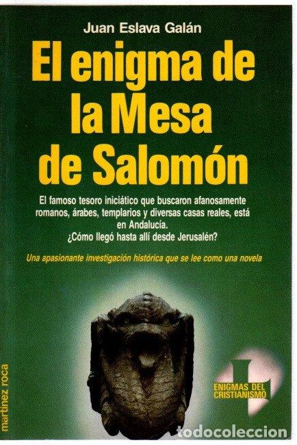 books: El enigma de la mesa de Salom&oacute;n - Eslava Gal&aacute;n, Juan
