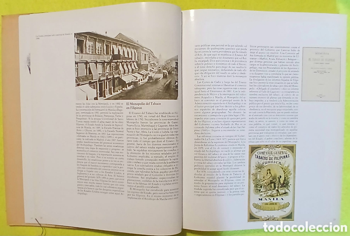 Libros: La compa&ntilde;ia general de tabacos de Filipinas 1881 1981 - Foto 5