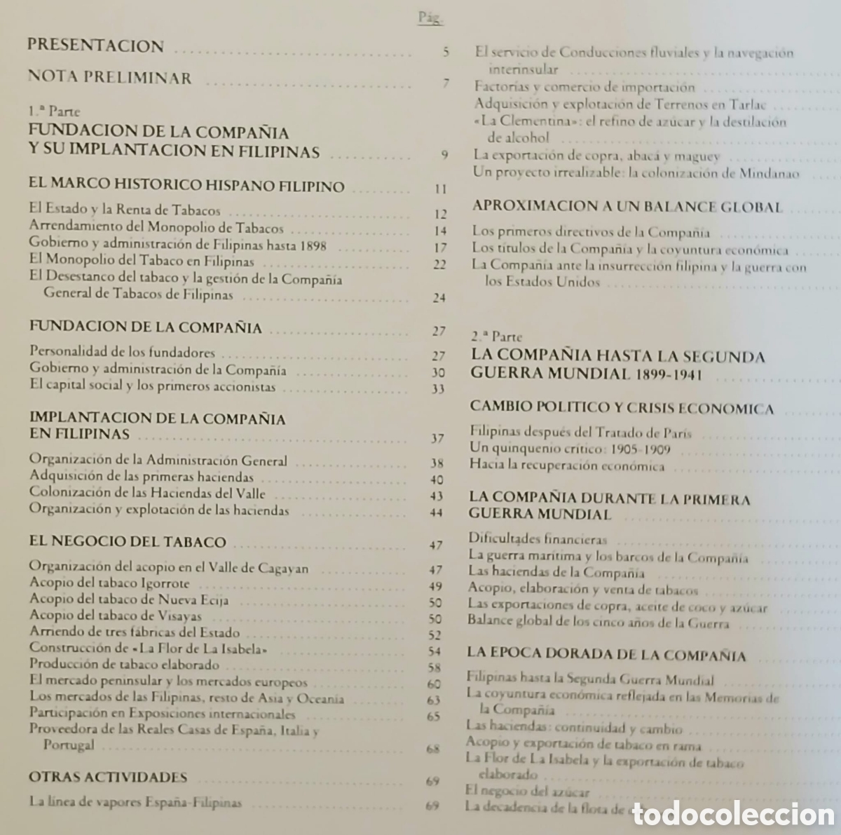 Libros: La compa&ntilde;ia general de tabacos de Filipinas 1881 1981 - Foto 6