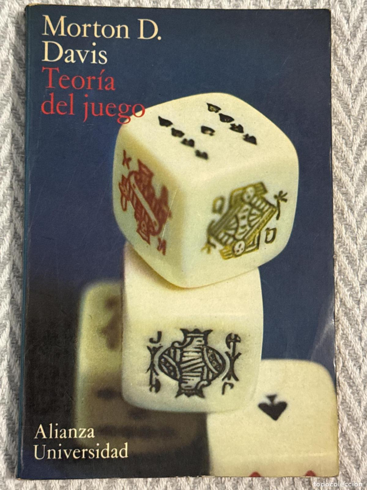 Libros: Teor&iacute;a del juego - Morton D. Davis