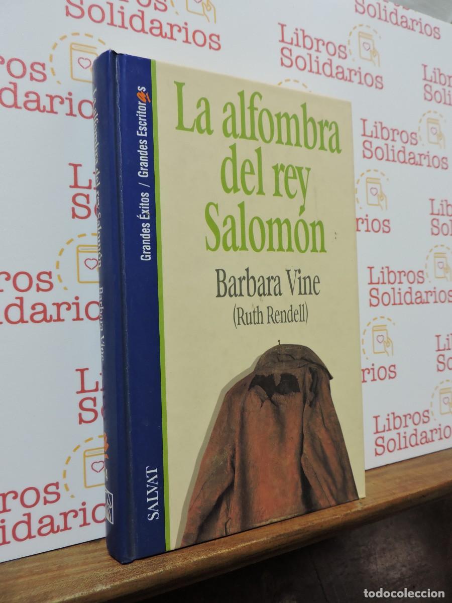 Libros: La alfombra del rey Salom&oacute;n. VINE, Barbara. Ed. Salvat. Barcelona, 1995