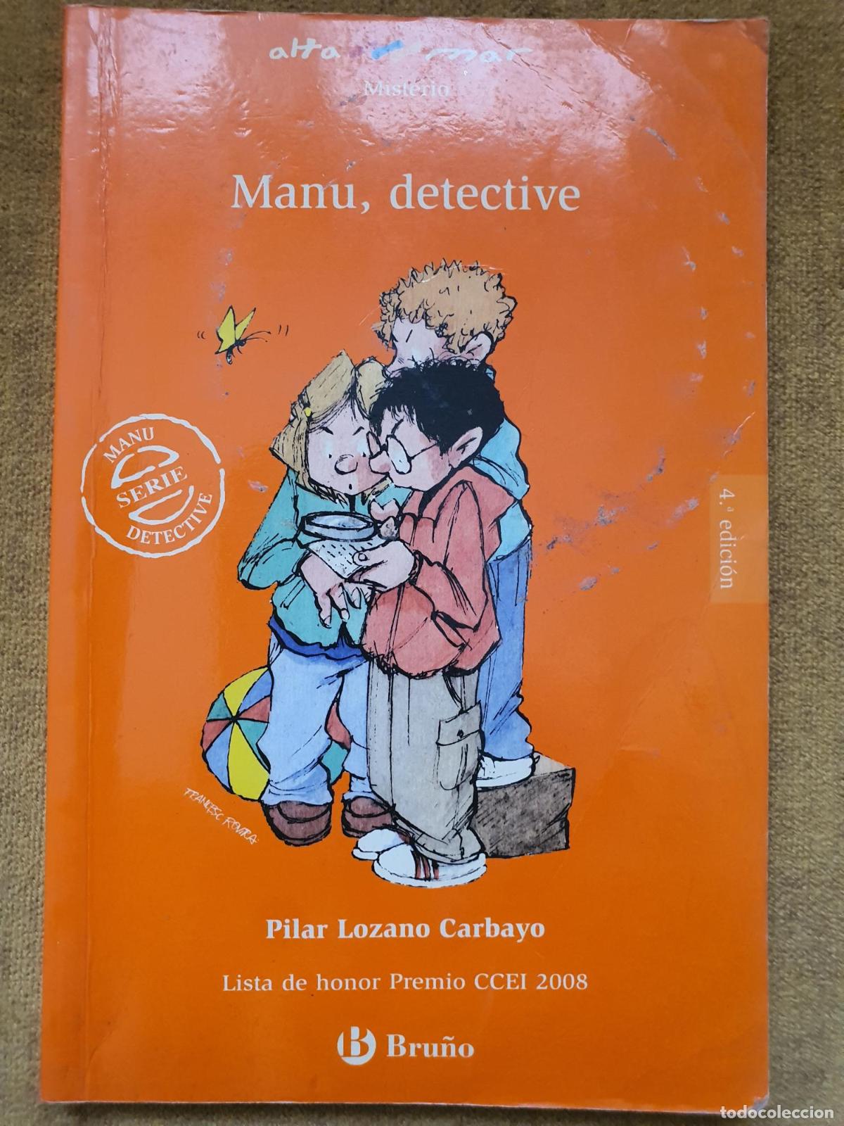 Libros: Manu, detective - Pilar Lozano Carbayo