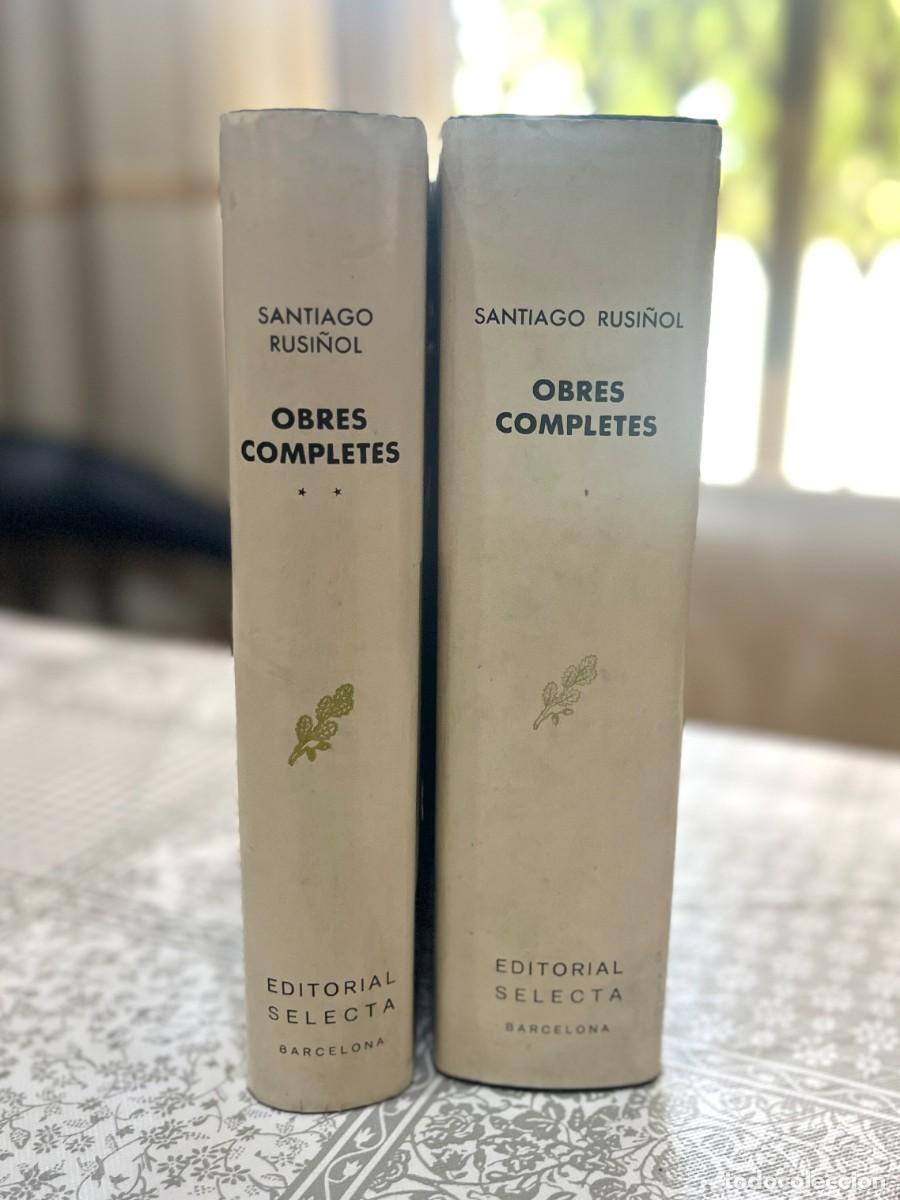 Libros: Santiago Rusi&ntilde;ol - OBRES COMPLETES. 1-2 1973 1976. 3a EDICO. ED SELECTA.