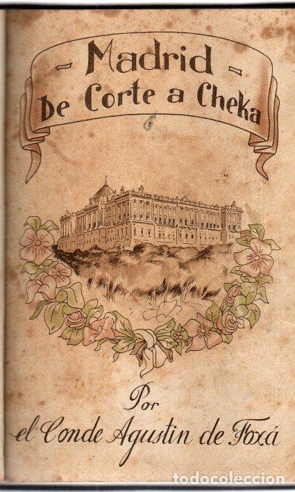 Libros: Madrid de Corte a Cheka - Fox&aacute;, Agust&iacute;n de - Foto 1