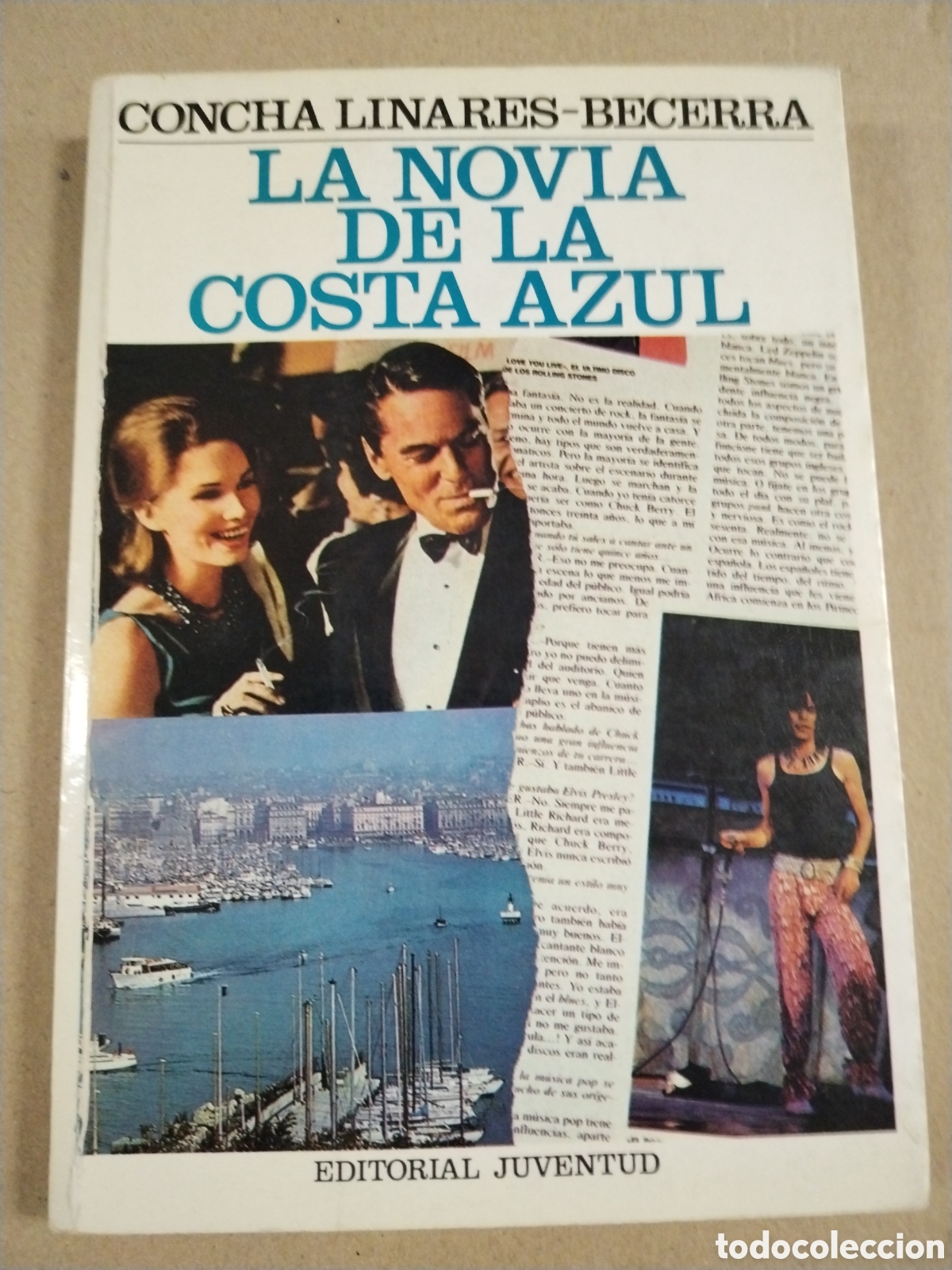 Libri di seconda mano: LA NOVIA DE LA COSTA AZUL. CONCHA LINARES BECERRA.