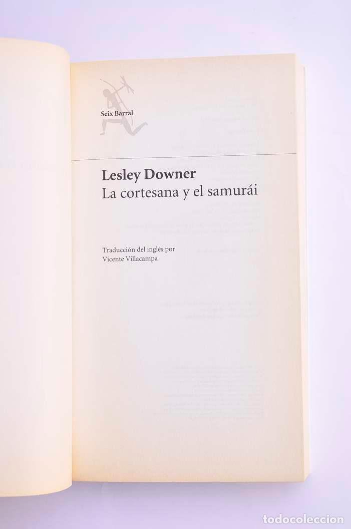 Libros: La cortesana y el samur&aacute;i - DOWNER, Lesley - Foto 2