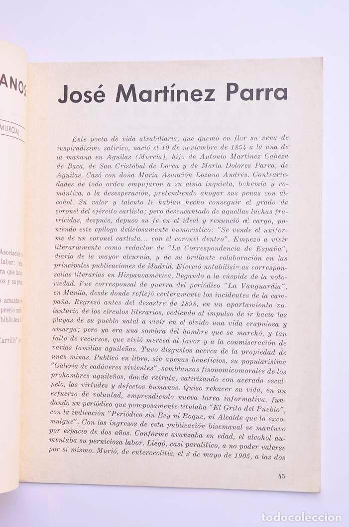 Libros: Semblanzas - MART&Iacute;NEZ PARRA, Jos&eacute; - Foto 2
