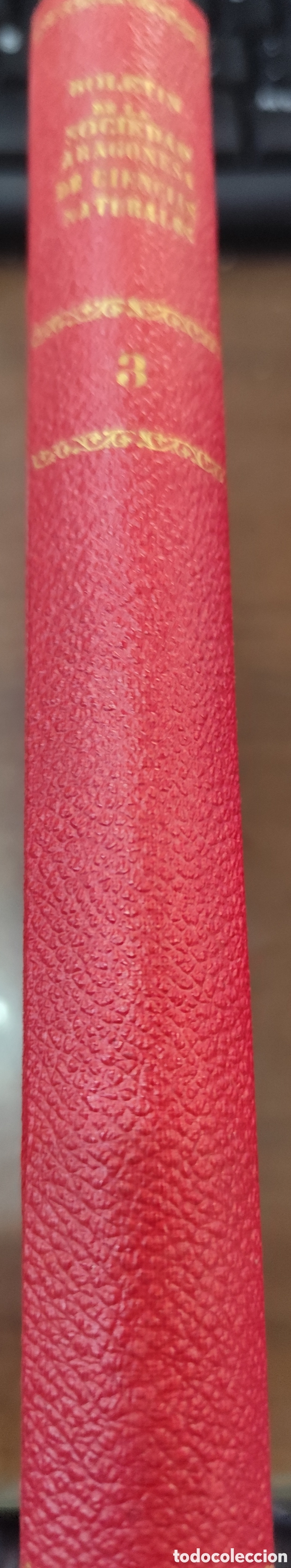 Libri di seconda mano: BOLETIN DE LA SOCIEDAD ARAGONESA DE CIENCIAS NATURALES. Tomo III. A&ntilde;o 1904. 1&ordf; Edici&oacute;n