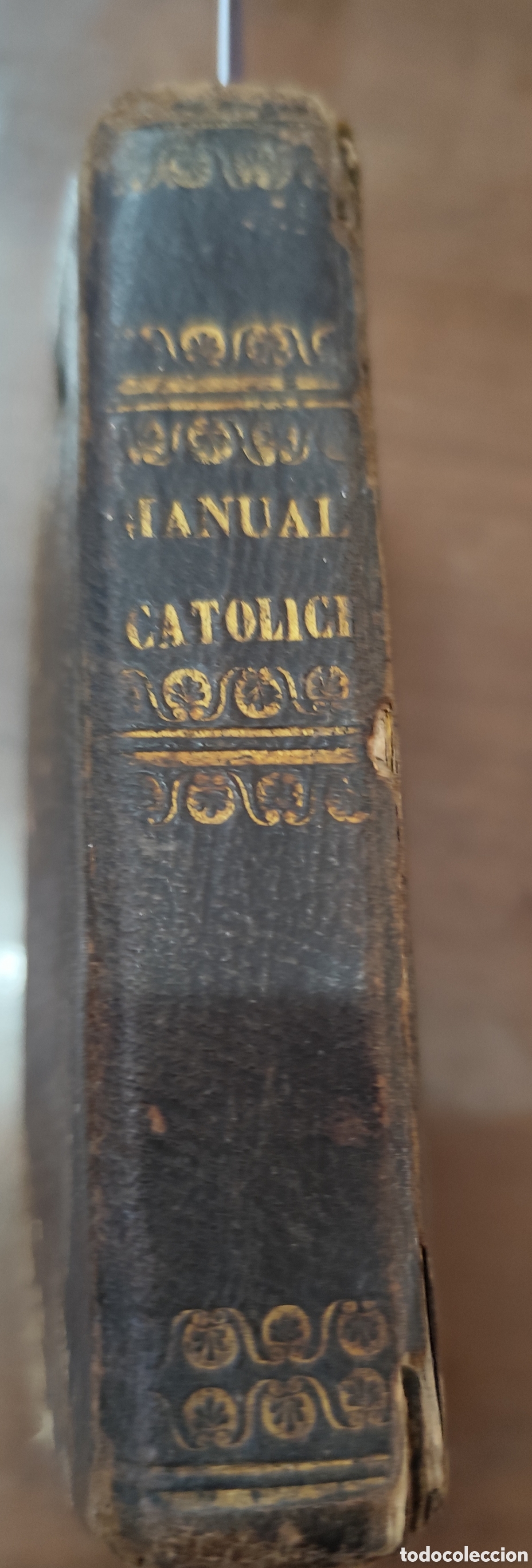 books: MANUAL CATOLICH. A&ntilde;o 1854 - TRINCH,Joan