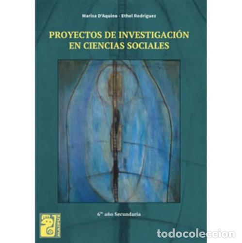 Livros em segunda m&atilde;o: Proyectos de investigacion en ciencias sociales - Marisa d'a - Marisa d'aquino