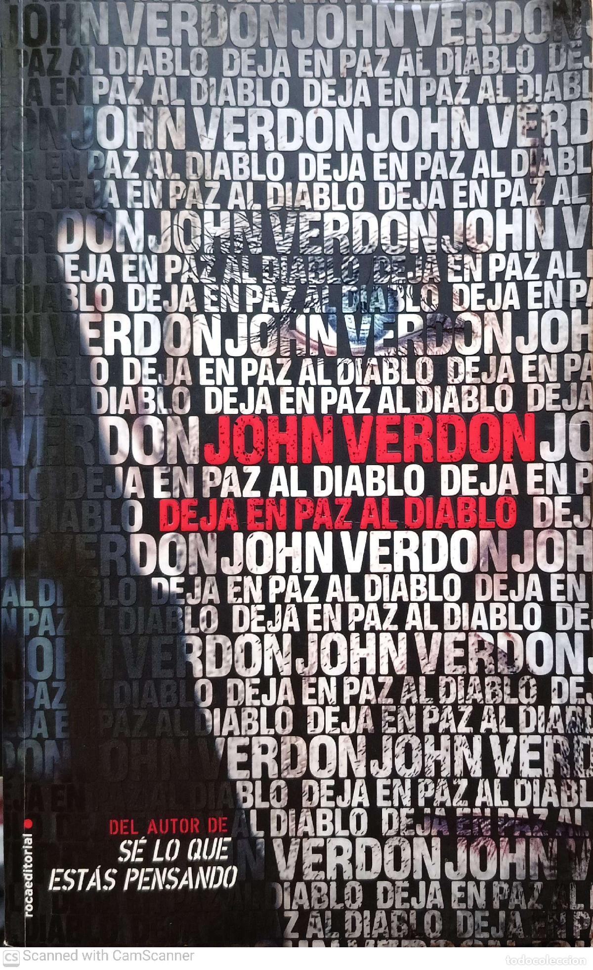 Libros: Deja en paz al diablo - John Verdon - Foto 1