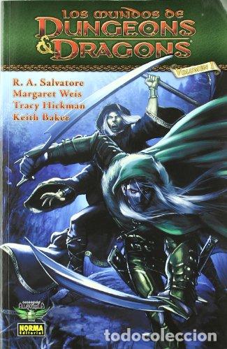 Libros: LOS MUNDOS DE DUNGEONS & DRAGONS Volumen 1 - Salvatore/Weis/Hickman/Baker