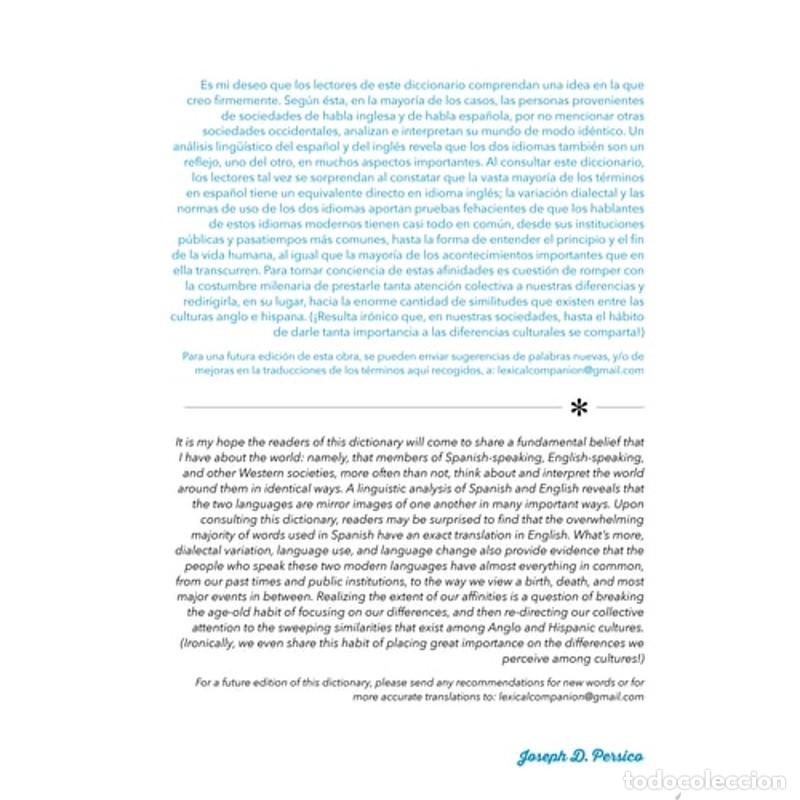 Libros: Persico's Lexical Companion to Argentine Spanish Diccionario - PERSICO