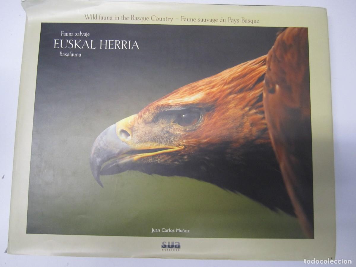 Libros: libro fauna salvaje euskal herria basafauna juan carlos mu&ntilde;oz