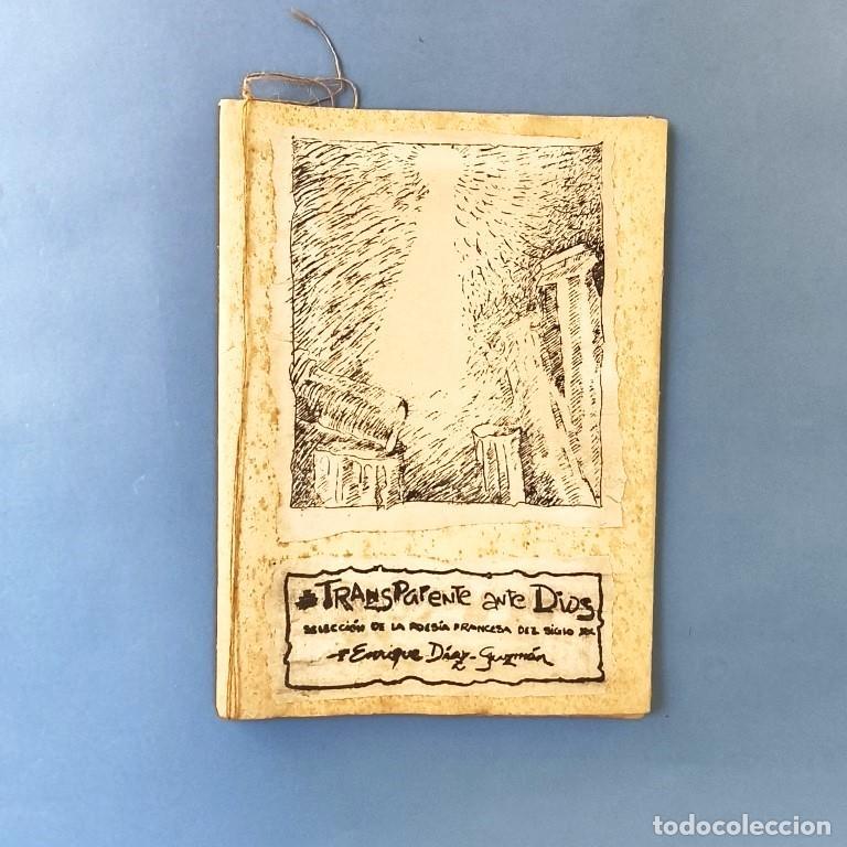 Libros: Transparente ante Dios. Selecci&oacute;n de la poes&iacute;a francesa del siglo XX. Traducci&oacute;n, selecci&oacute;n y notas