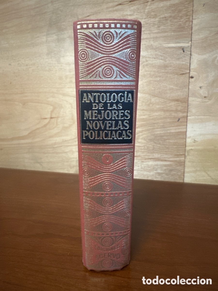 B&uuml;cher: Antolog&iacute;a de las mejores novelas policiacas. Quinta selecci&oacute;n. Ediciones Acervo, 1963