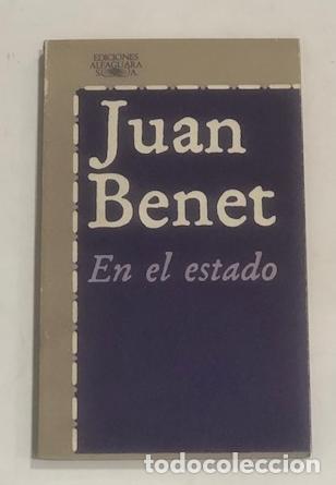 Libros: BENET, Juan. - En el estado. - Foto 1