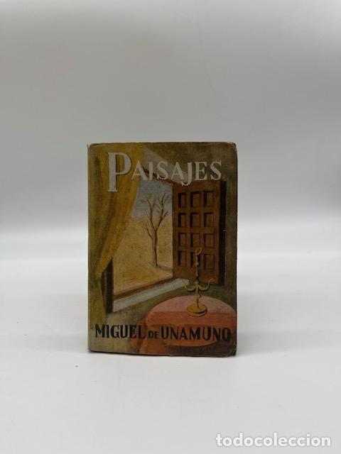 books: UNAMUNO, Miguel de. - Paisajes.