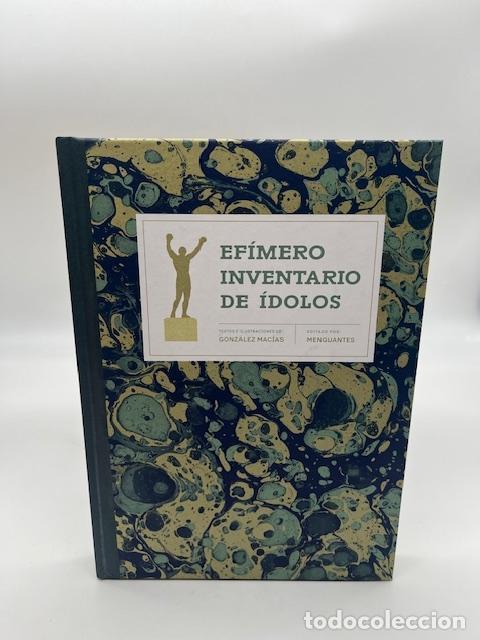 books: GONZ&Aacute;LEZ MANC&Iacute;AS. - Ef&iacute;mero inventario de &iacute;dolos.