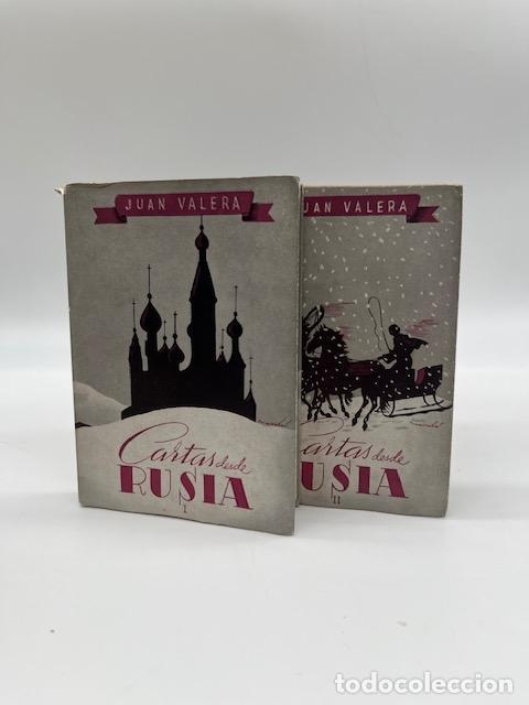 books: VALERA, Juan. - Cartas desde Rusia. 2 vol&uacute;menes.