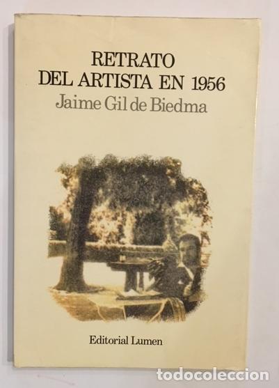 B&uuml;cher: GIL DE BIEDMA, Jaime. - Retrato del artista en 1956.