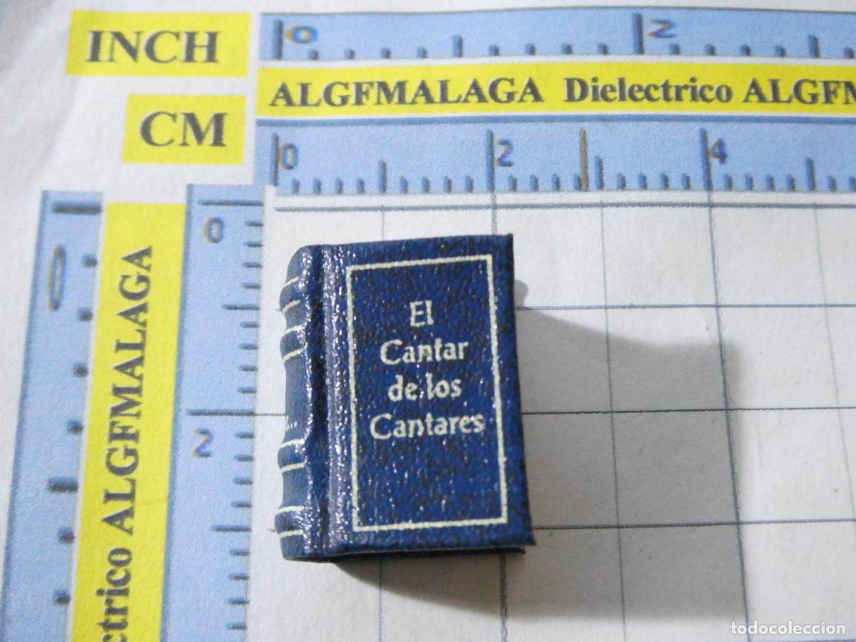 Libros: LIBRO LIBRITO MINIATURA MINI LILIPUT. EL CANTAR DE LOS CANTARES SALOM&Oacute;N. BRICE&Ntilde;O. LIMA PERU. 3GR