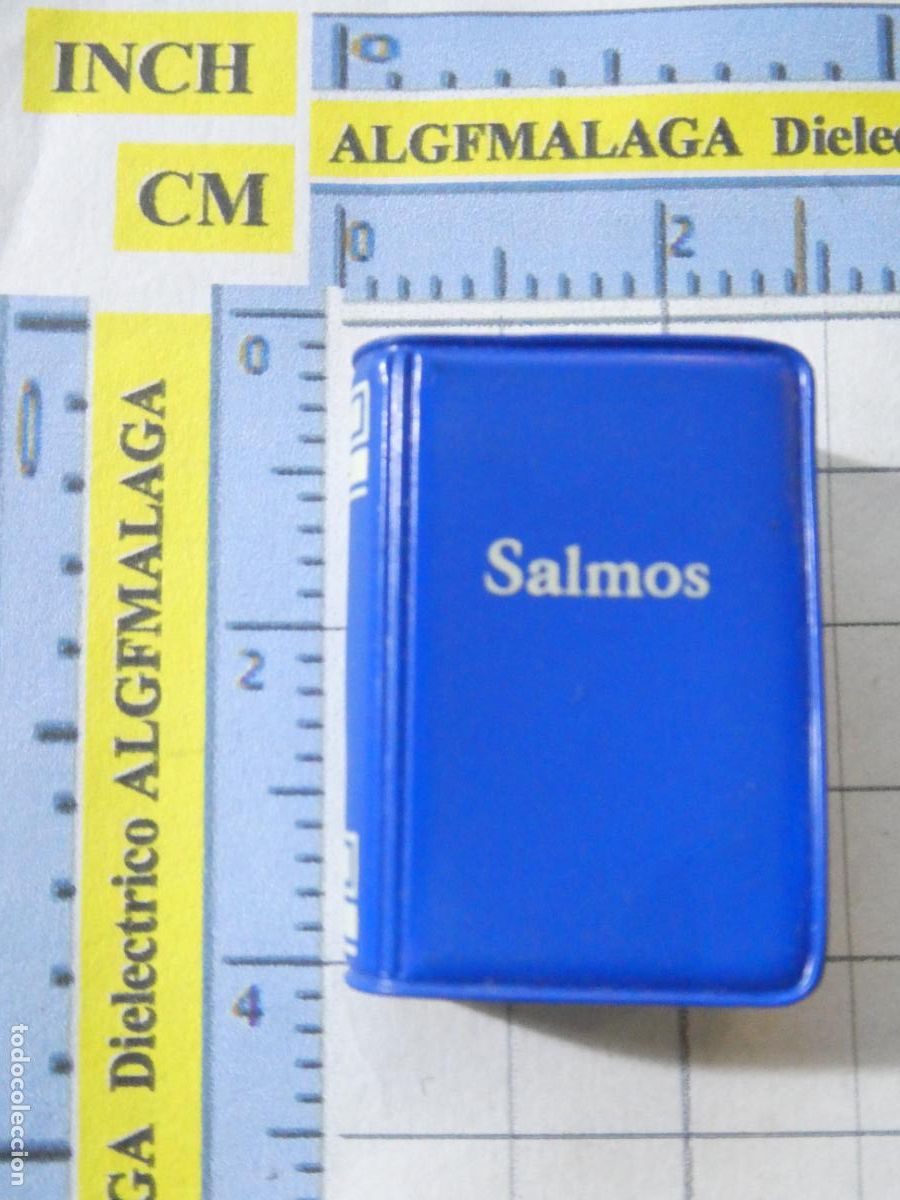Libros: LIBRO LIBRITO MINIATURA MINI LILIPUT. SALMOS. ALBERTO BRICE&Ntilde;O POLO A&Ntilde;O 1997. LIMA PERU. 6GR