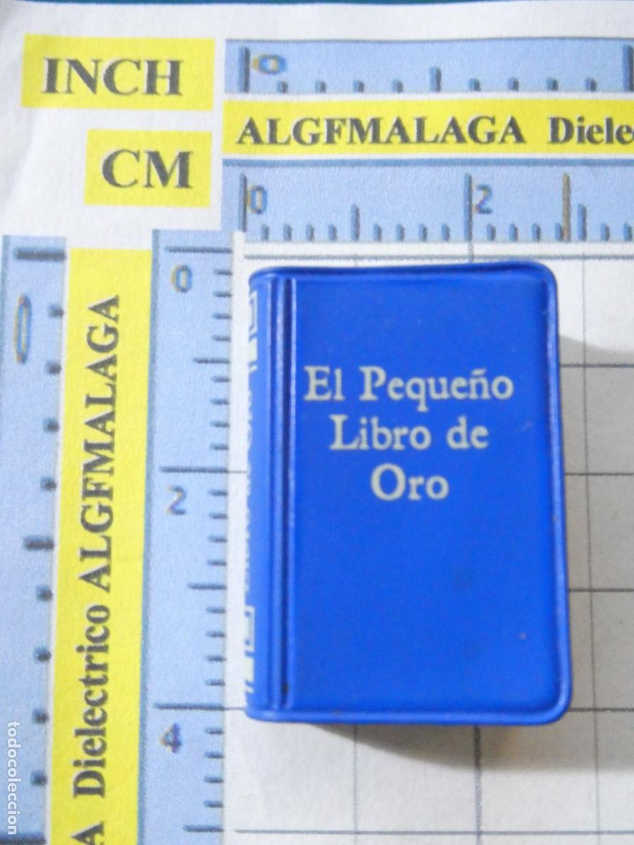 Libros: LIBRO LIBRITO MINIATURA MINI LILIPUT. PEQUE&Ntilde;O LIBRO DE ORO ALBERTO BRICE&Ntilde;O POLO 1997. LIMA PERU. 6GR