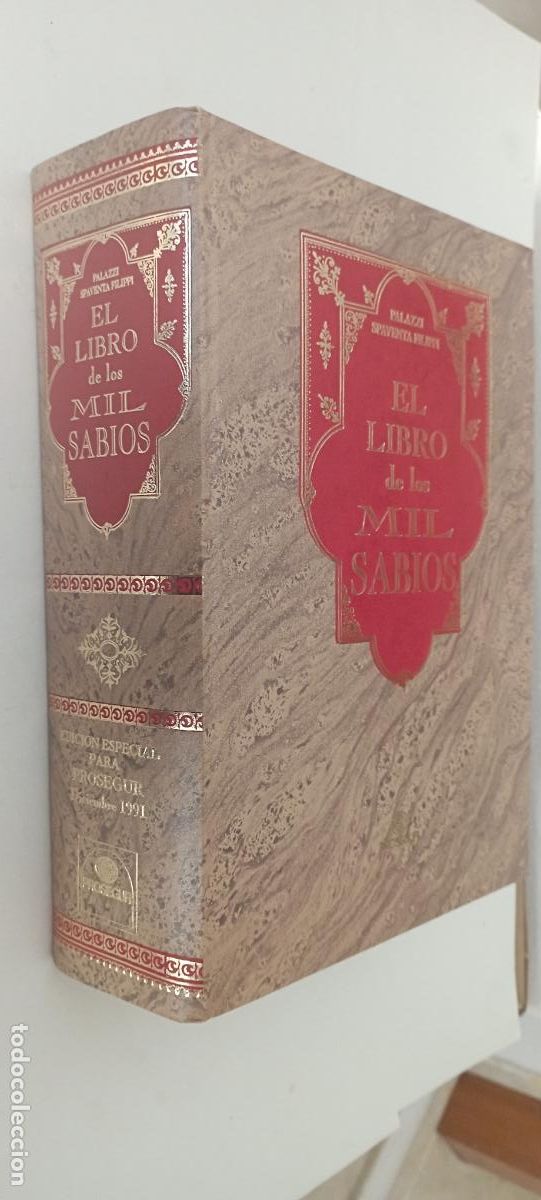Libros: EL LIBRO DE LOS MIL SABIOS - EDITORIAL DOSSAT 1991 - COMO NUEVO - 1147 PGS.