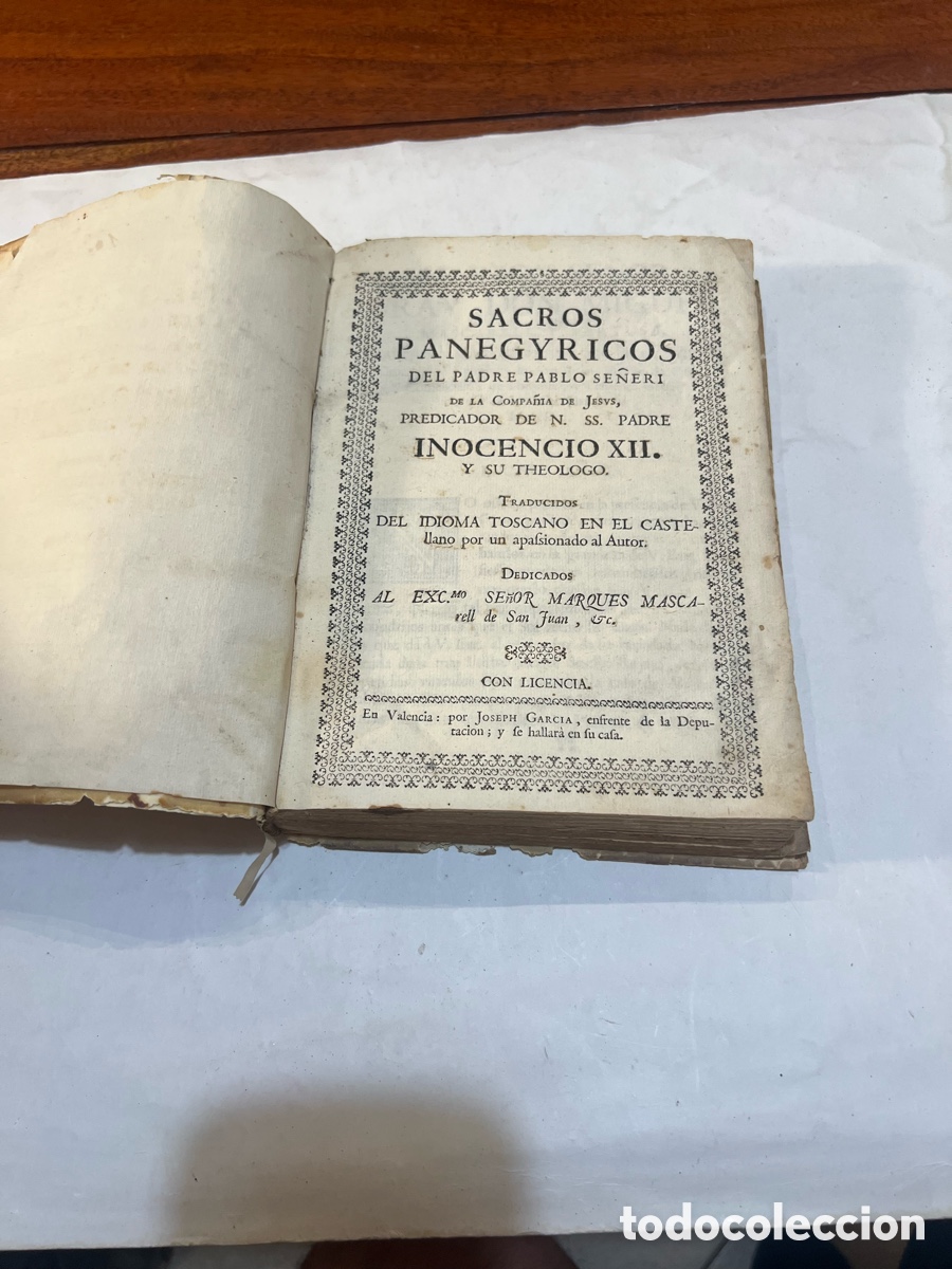 Libros: Libro antiguo del siglo XVIII - Foto 5