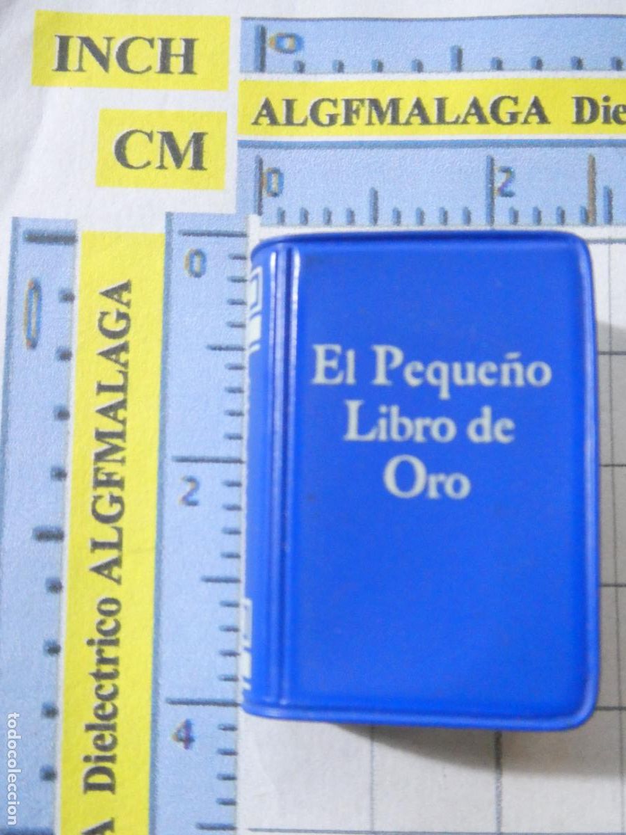 Libros: LIBRO LIBRITO MINIATURA MINI LILIPUT. PEQUE&Ntilde;O LIBRO ORO. ALBERTO BRICE&Ntilde;O POLO 1997. LIMA PERU. 6GR