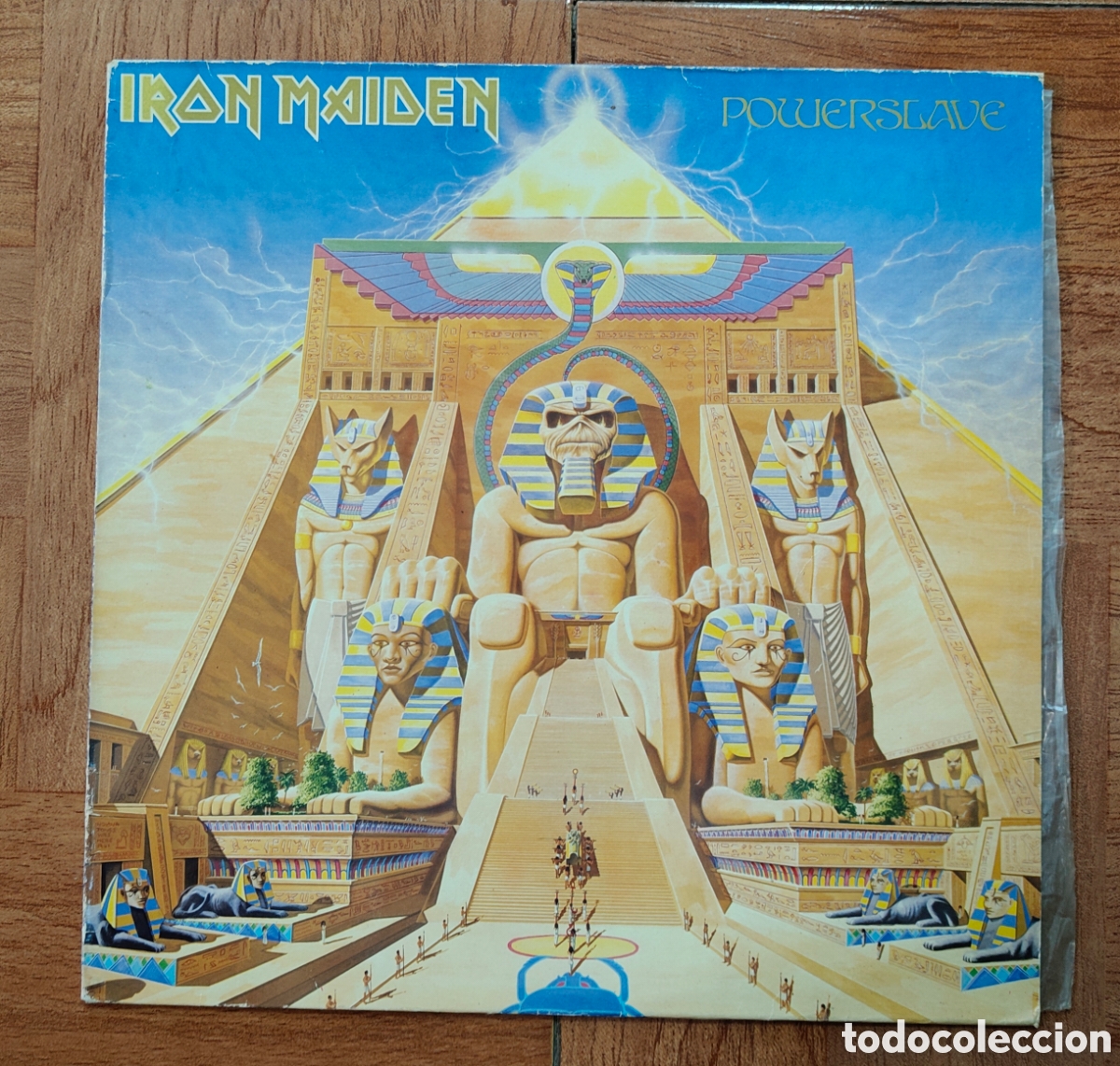 Libros: Powerslave � LP � EMI � 1984 - Iron Maiden