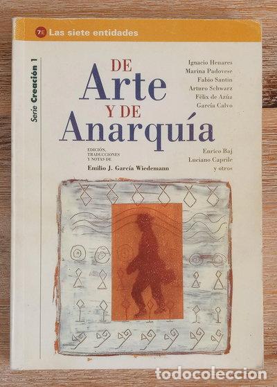 Libri di seconda mano: De arte y de anarqu&iacute;a- 9788492069804
