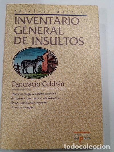 Libros: Inventario general de insultos- 9788478387304