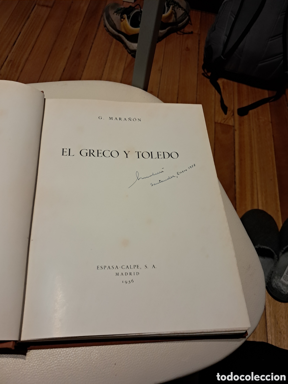 Libros: Gregorio Mara&ntilde;&oacute;n, El Creco y Toledo, Espasa Cale,1956&thorn; - Foto 3