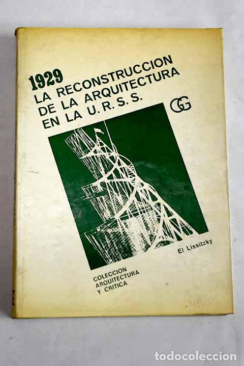 Libros: 1929, la reconstruccion de la arquitectura en la URSS