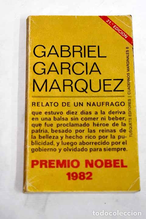 Livros em segunda m&atilde;o: Relato de un n&aacute;ufrago.- Garc&iacute;a M&aacute;rquez, Gabriel
