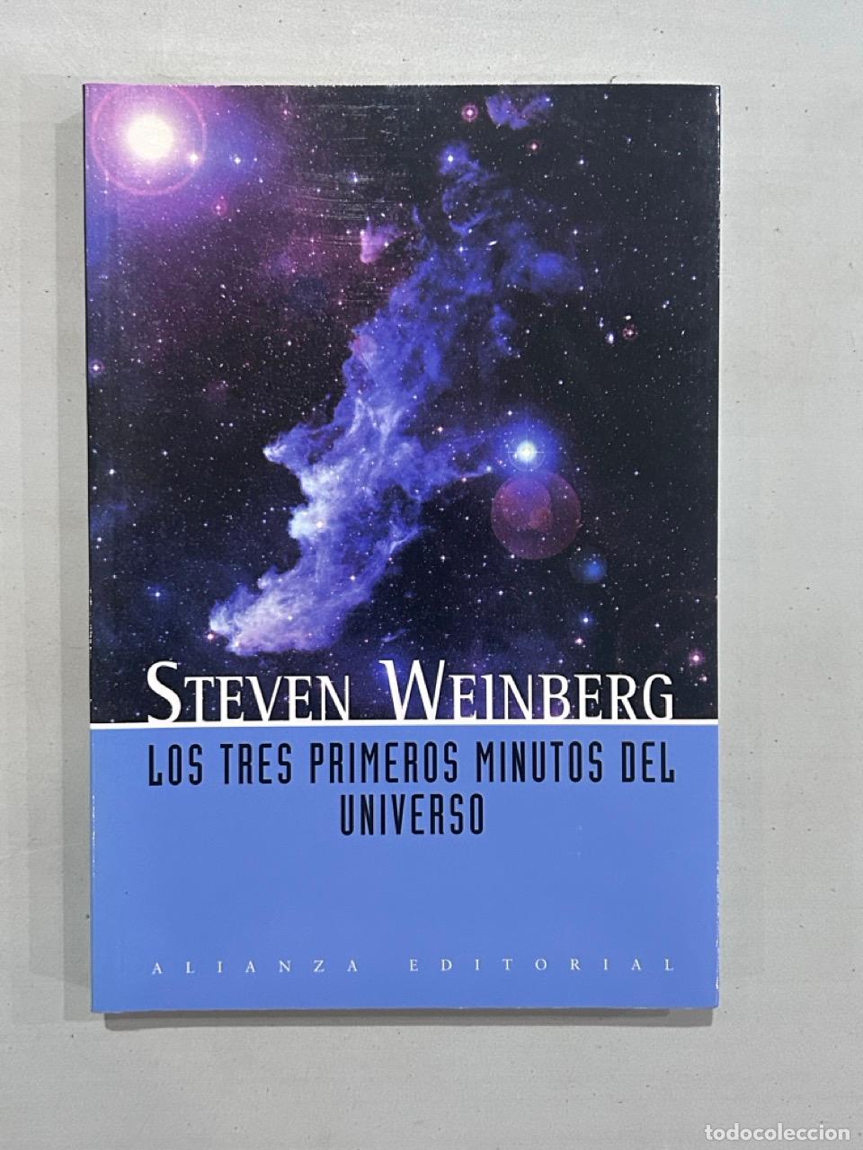 Livros em segunda m&atilde;o: Steven Weinberg - Los tres primeros minutos del universo