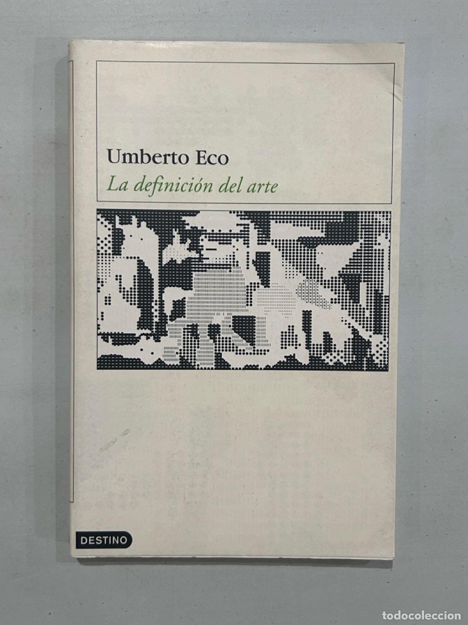 Livros em segunda m&atilde;o: Umberto Eco - La definici&oacute;n del arte