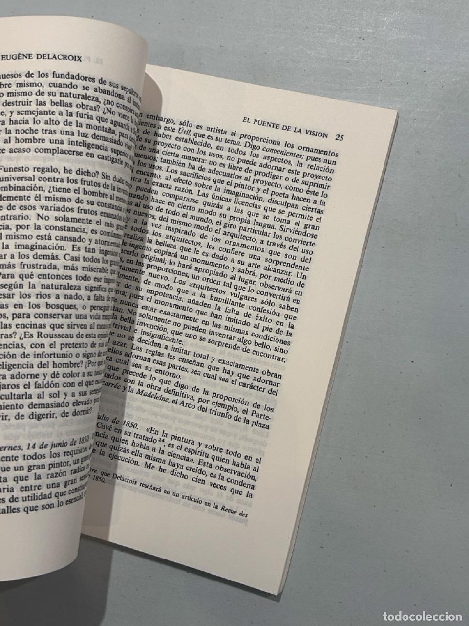 Libros: Eug&egrave;ne Delacroix - El puente de la visi&oacute;n - Foto 2